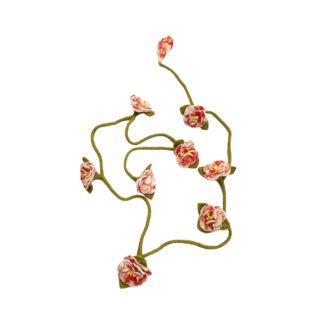 Vilten bloemenslinger Gulab