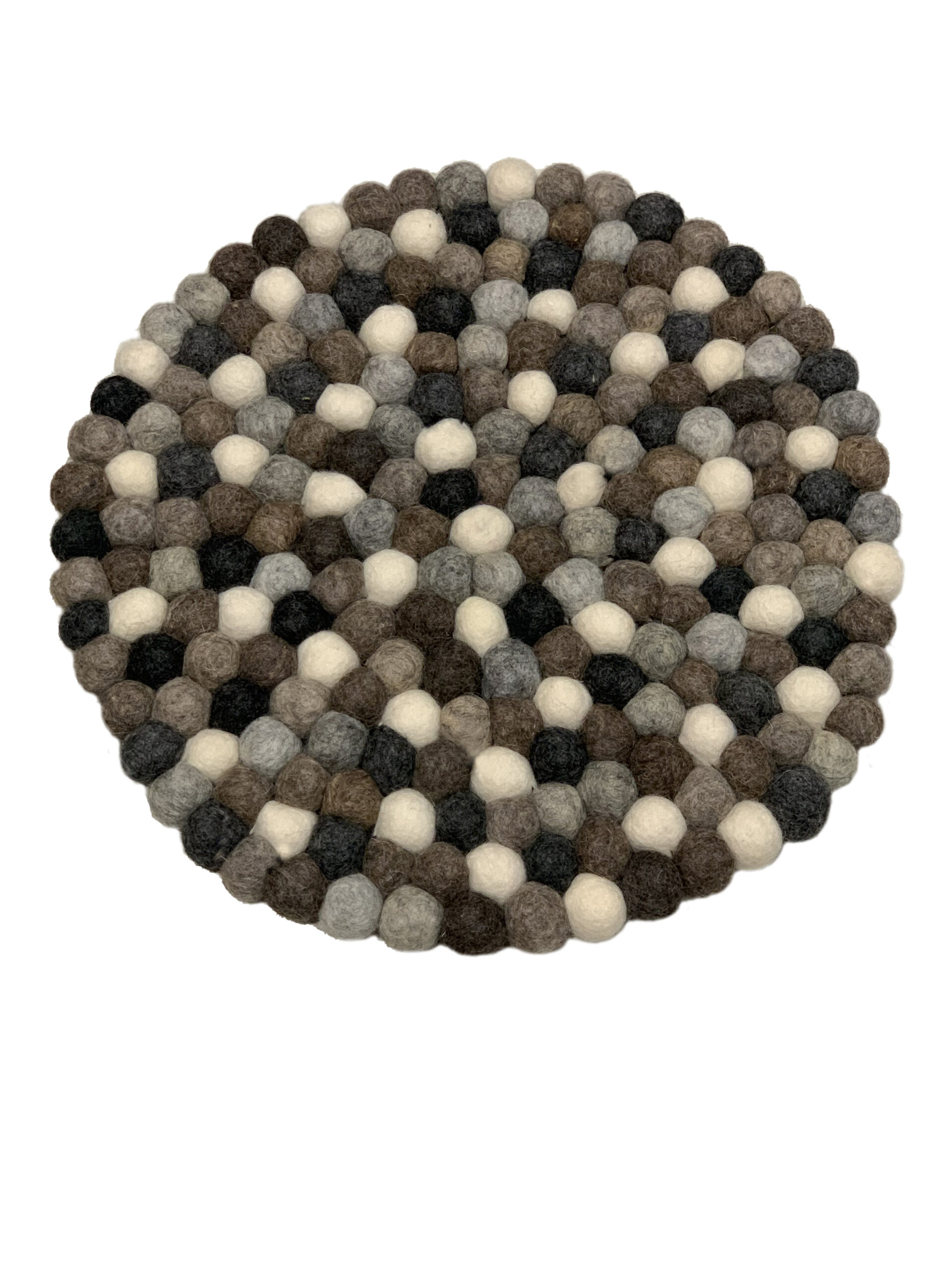 Vilten stoelkussen Rangy Changy nature